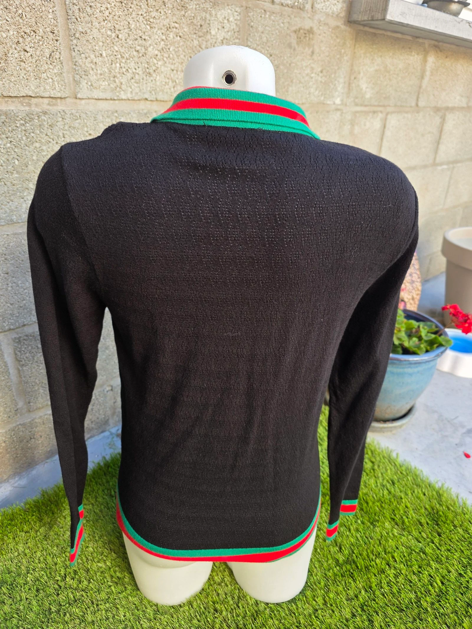 Chic black sweater – photo 4
